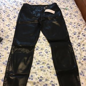 Brand New Shiny Black Pants